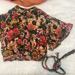 Billabong Floral croptop